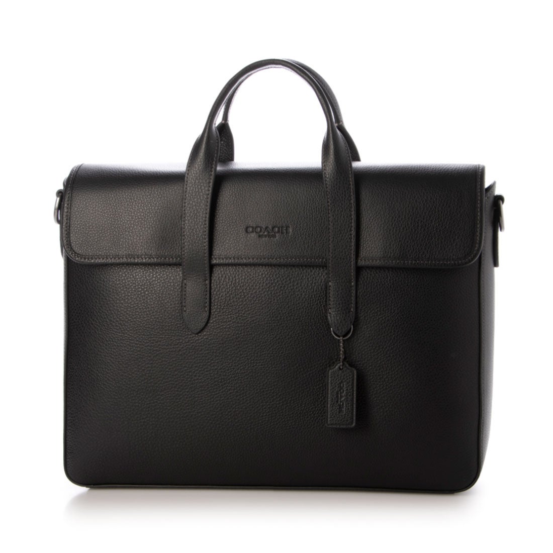 コーチ 54804 2way ブリーフケース レザー 手提げ 黒 A4可 2wayコーチ