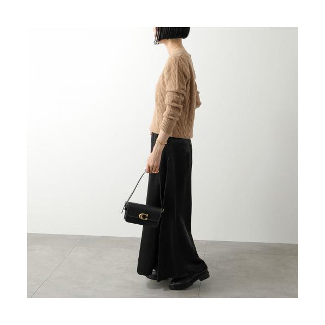 コーチ COACH COACH ショルダーバッグ CAM18 レザー （B4/BK/BLACK