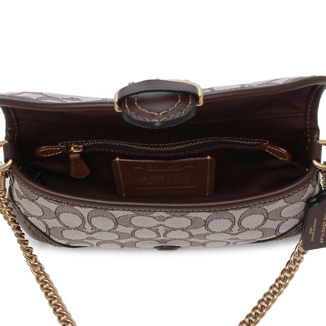 コーチ COACH ショルダーバッグ シグネチャー ジャガード ソーホー
