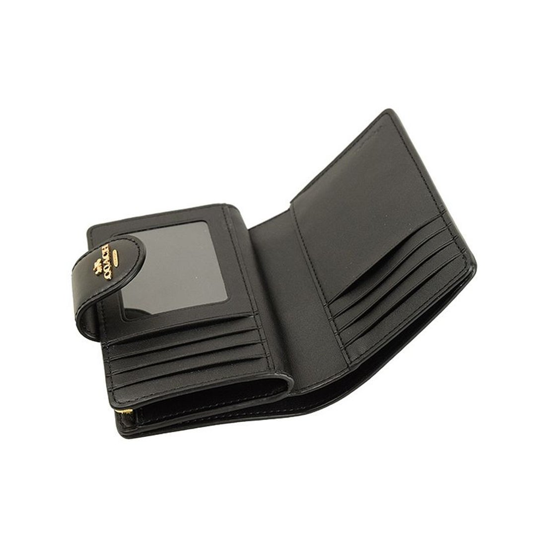 コーチ COACH 二つ折り財布（ブラウン） -waja bazar - 海外