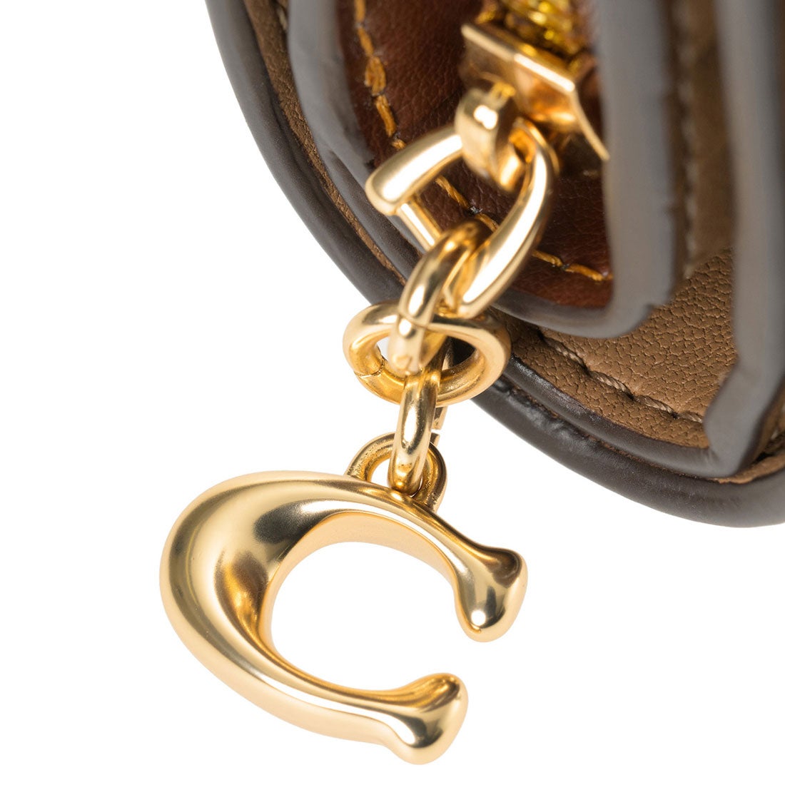 ゆかコーチ スナップウォレット シグネチャーキャンバス タン ブラウン