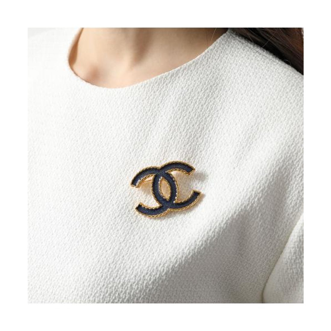 シャネル CHANEL CHANEL ブローチ ABC726 B15375 ココマーク メタル