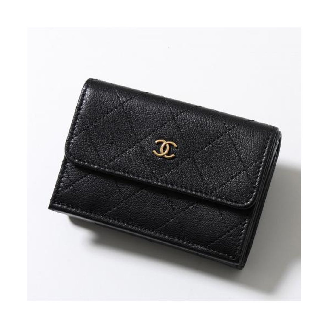 シャネル CHANEL CHANEL 三つ折り財布 AP4951 B22099 レザー ココ