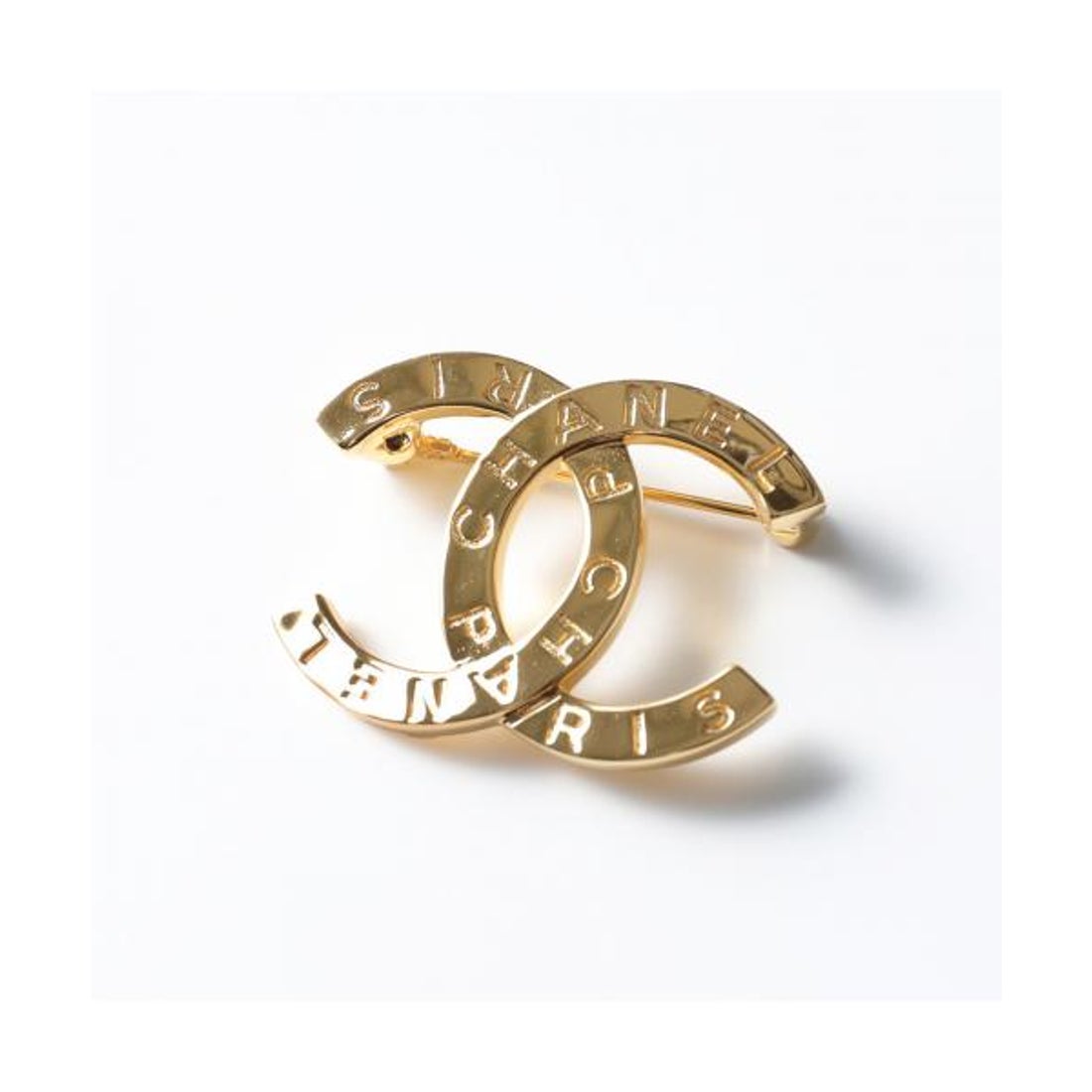 CHANEL / ブローチ/ココマーク/ビジュー/アクセサリー/ゴールド