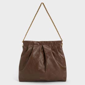 CHARLES & KEITH Duo ドゥオ ブレードチェーンハンドルホーボーバッグ