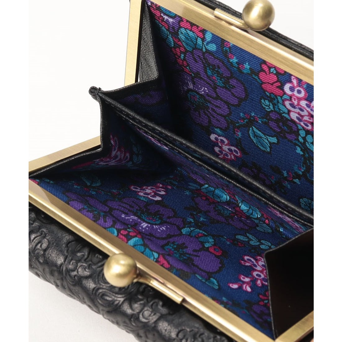 アナスイ ANNA SUI セルパン 二つ折り口金財布 （グリーン） -人気