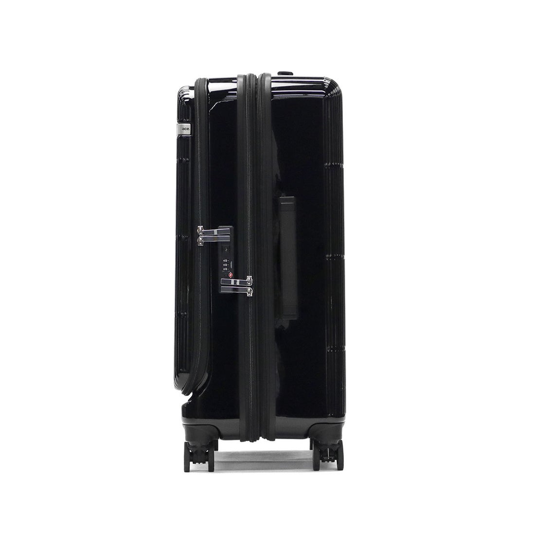 エーストーキョー ace.TOKYO スーツケース フロントオープン 拡張