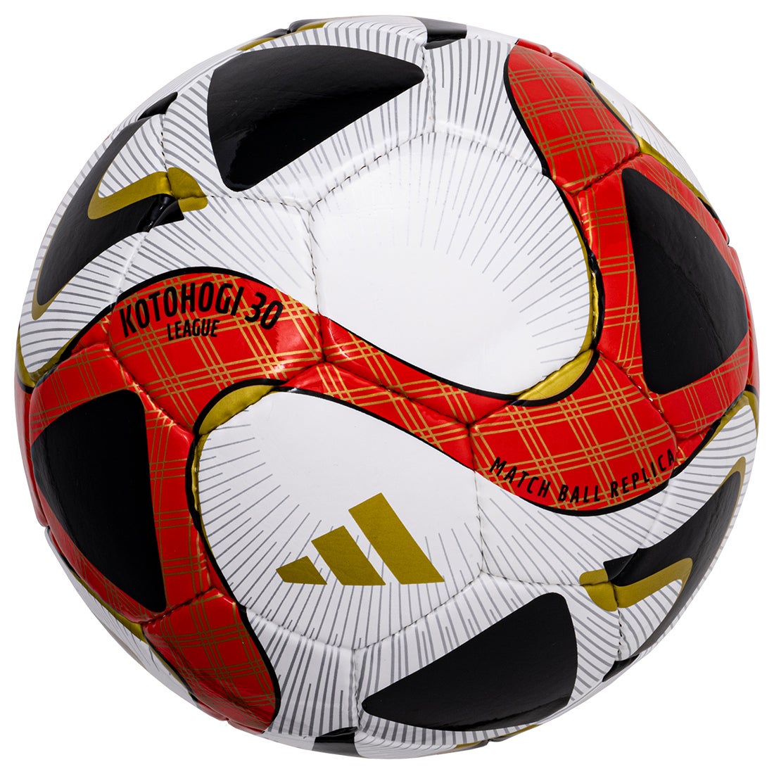 adidas アディダス コトホギ30 リーグ5号球(ホワイト×レッド) AF5571J
