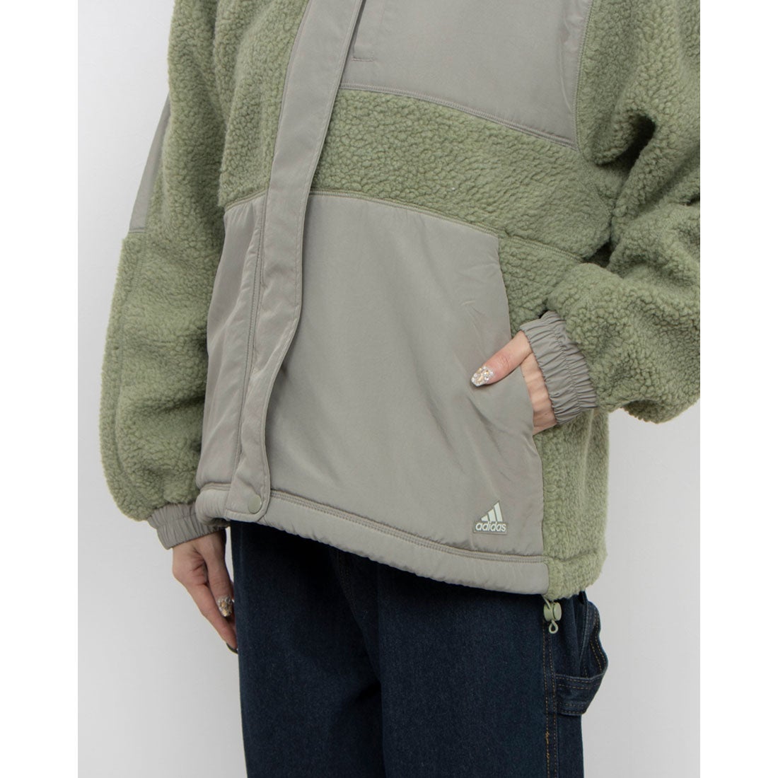 アディダス adidas レディース フリースジャケット W WORD ボア