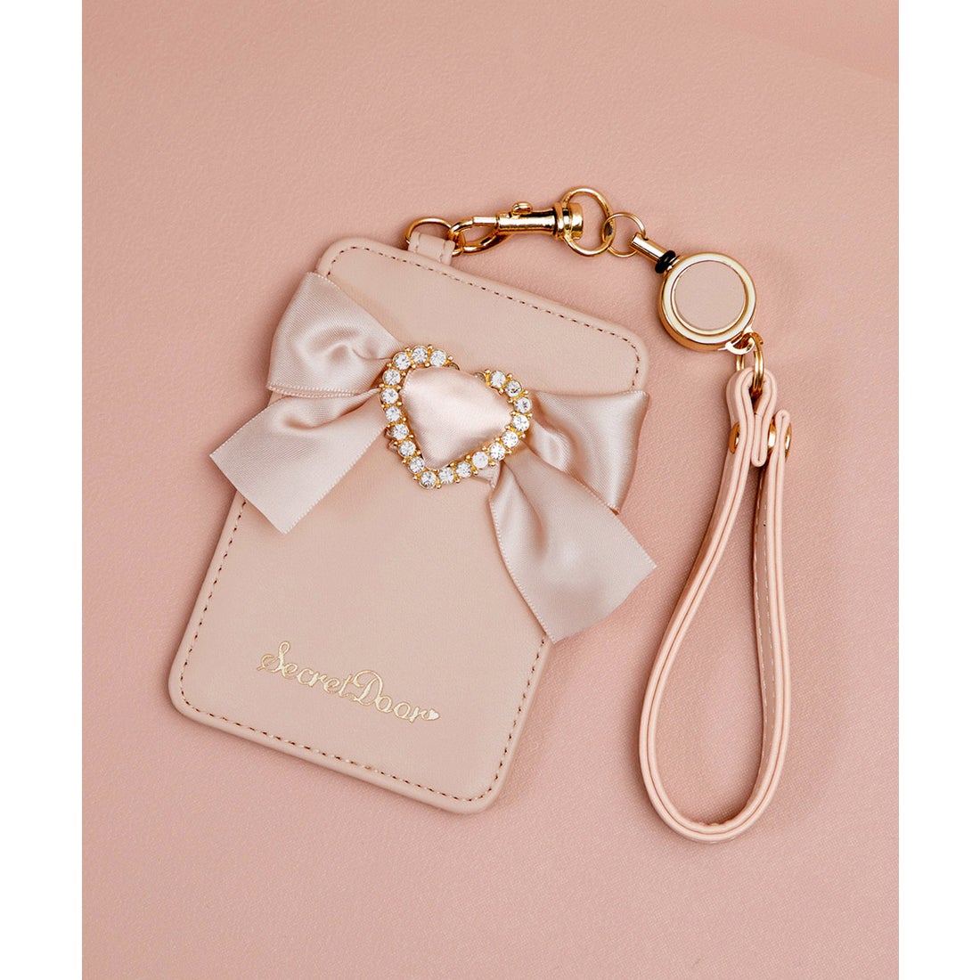 アルトローズ ALTROSE サテンリボン チェキケース パスケース 定期入れ