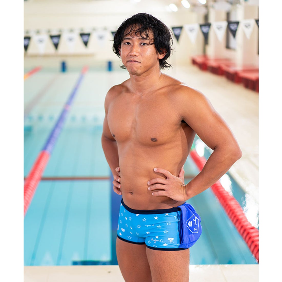 agnes b. x arena トレーニングブリーフ 競パン アリーナ M agnes b. x