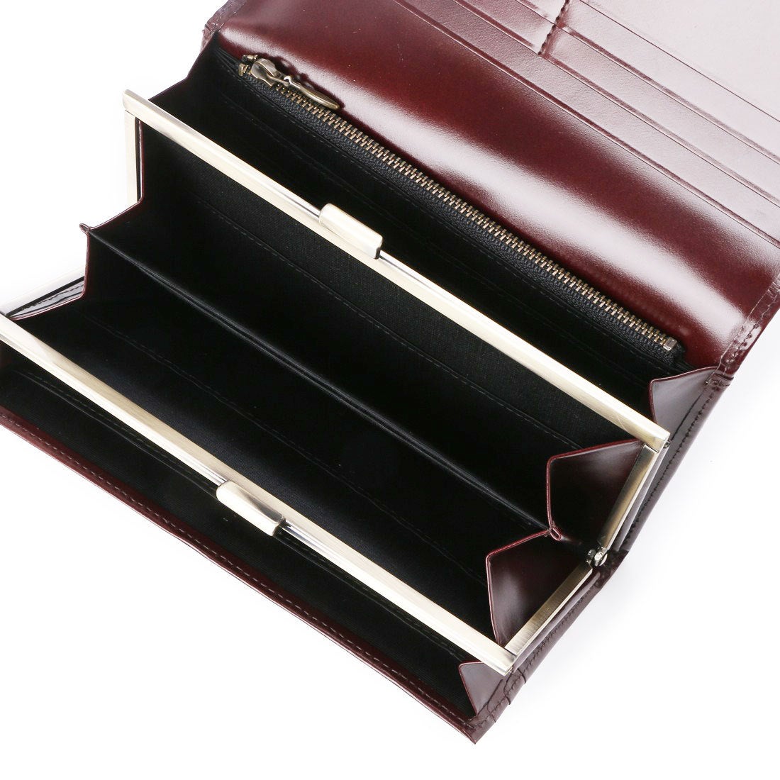 アルセラピィ artherapie フィセルローズ かぶせがま口長財布