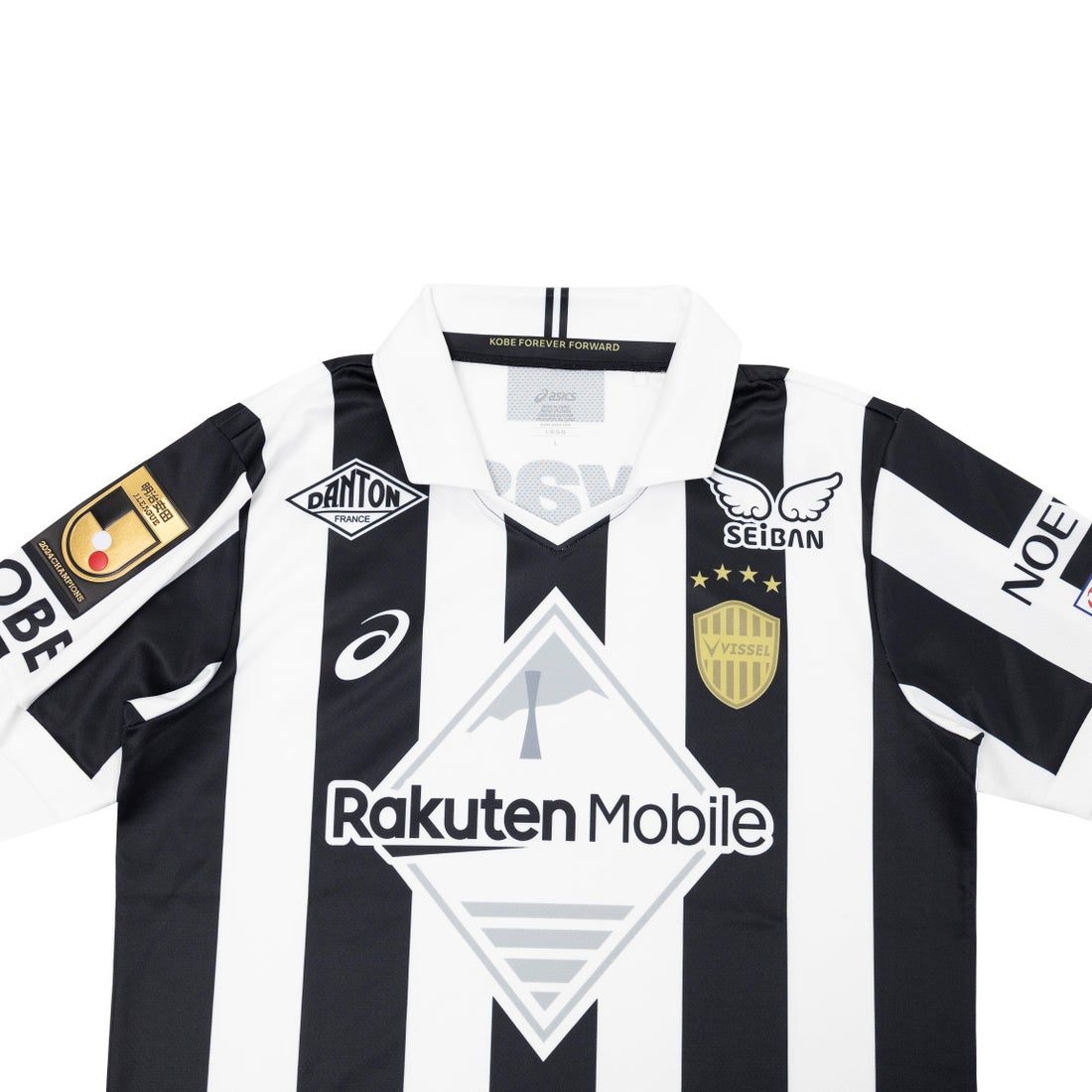 ASICS ヴィッセル神戸 30周年記念 ユニフォーム 半袖 レプリカ #24