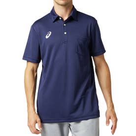 ASICS アシックス ポロシャツ 半袖(ネイビー) 2031B245 400 カジュアル