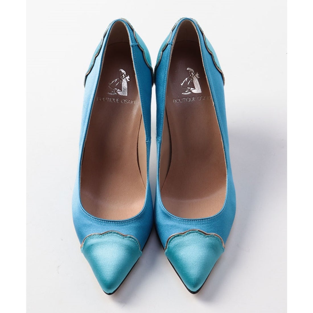 OSAKIスエードリボンヒール OSAKIスエードリボンヒール