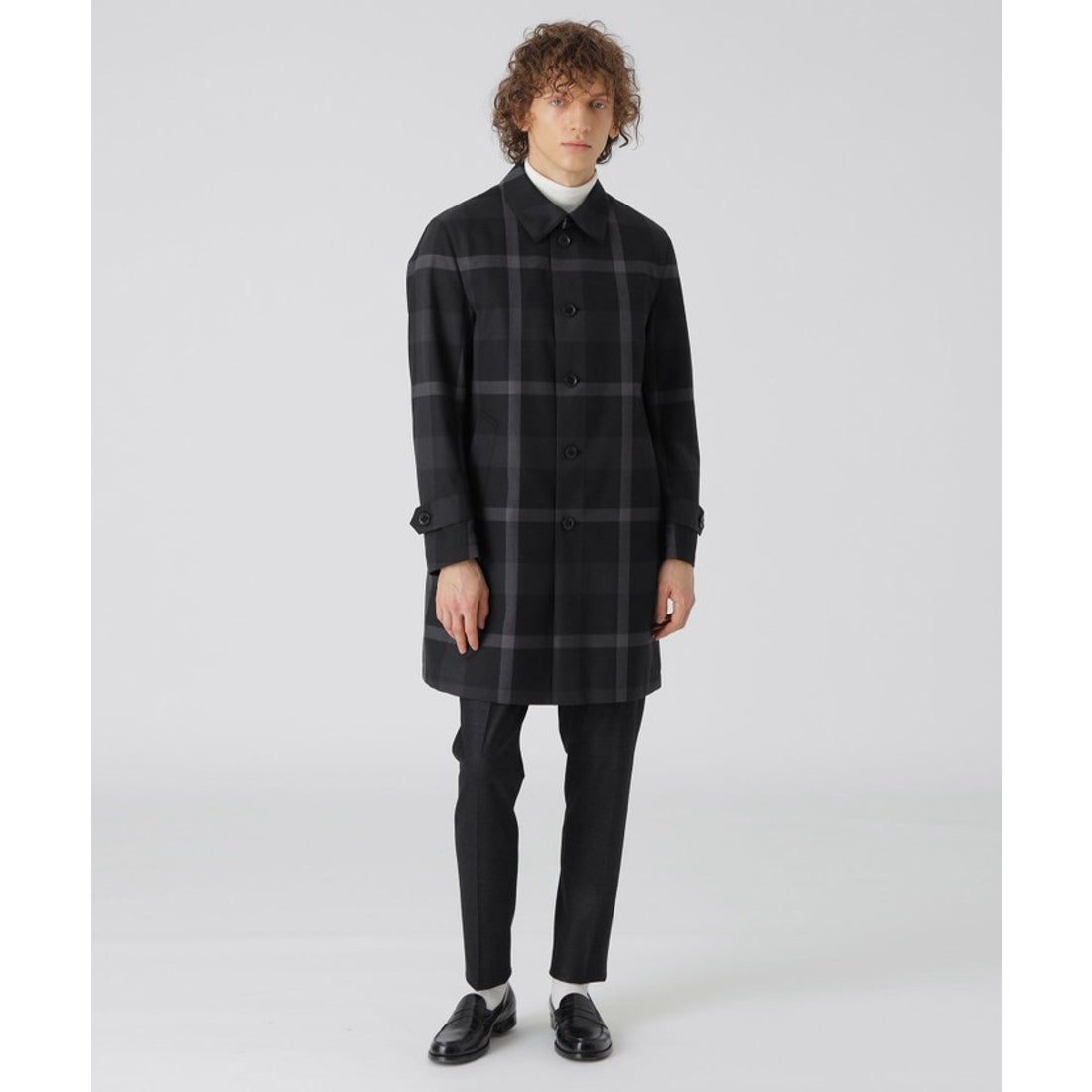 BLACK LABEL CRESTBRIDGE ブラックレーベル クレストブリッジ 黒革手袋