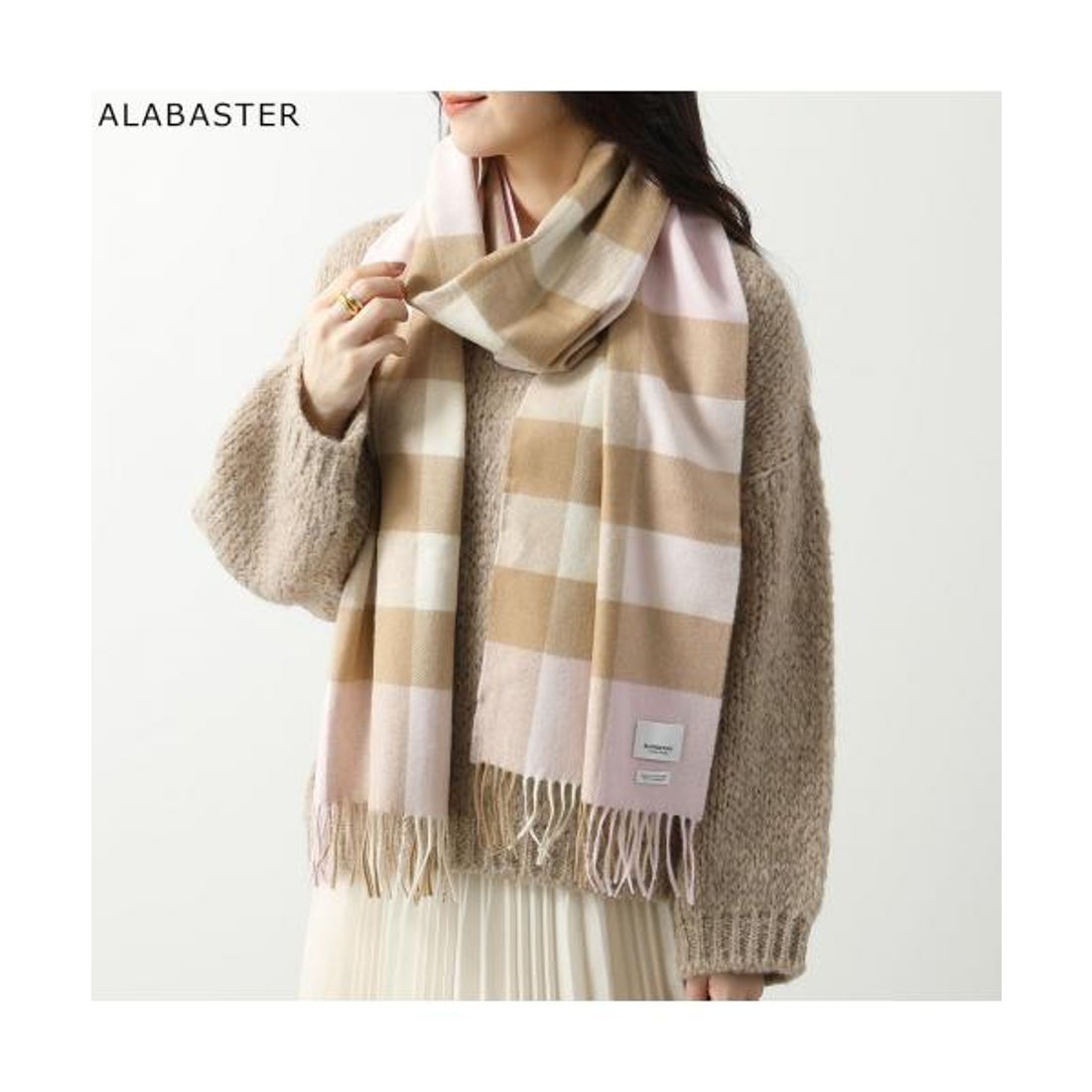 バーバリー BURBERRY BURBERRY マフラー HALF MEGA CHECK CASHMERE