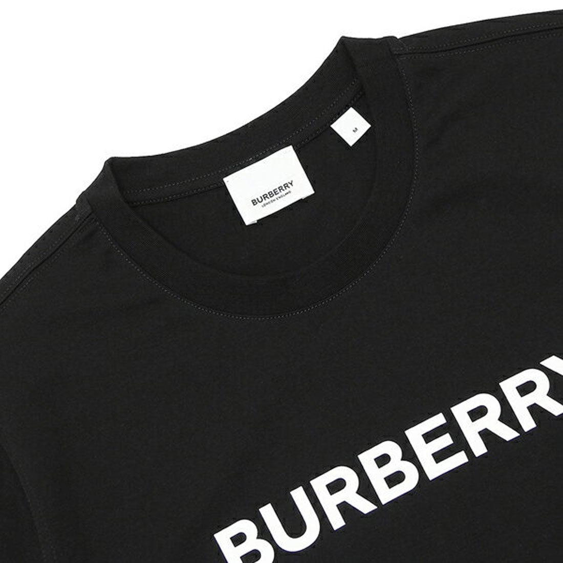 バーバリー BURBERRY Tシャツ 半袖カットソー トップス ブラック
