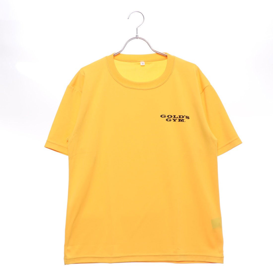 ゴールドジム GOLD'S GYM メンズ フィットネス 半袖Tシャツ ゴールド