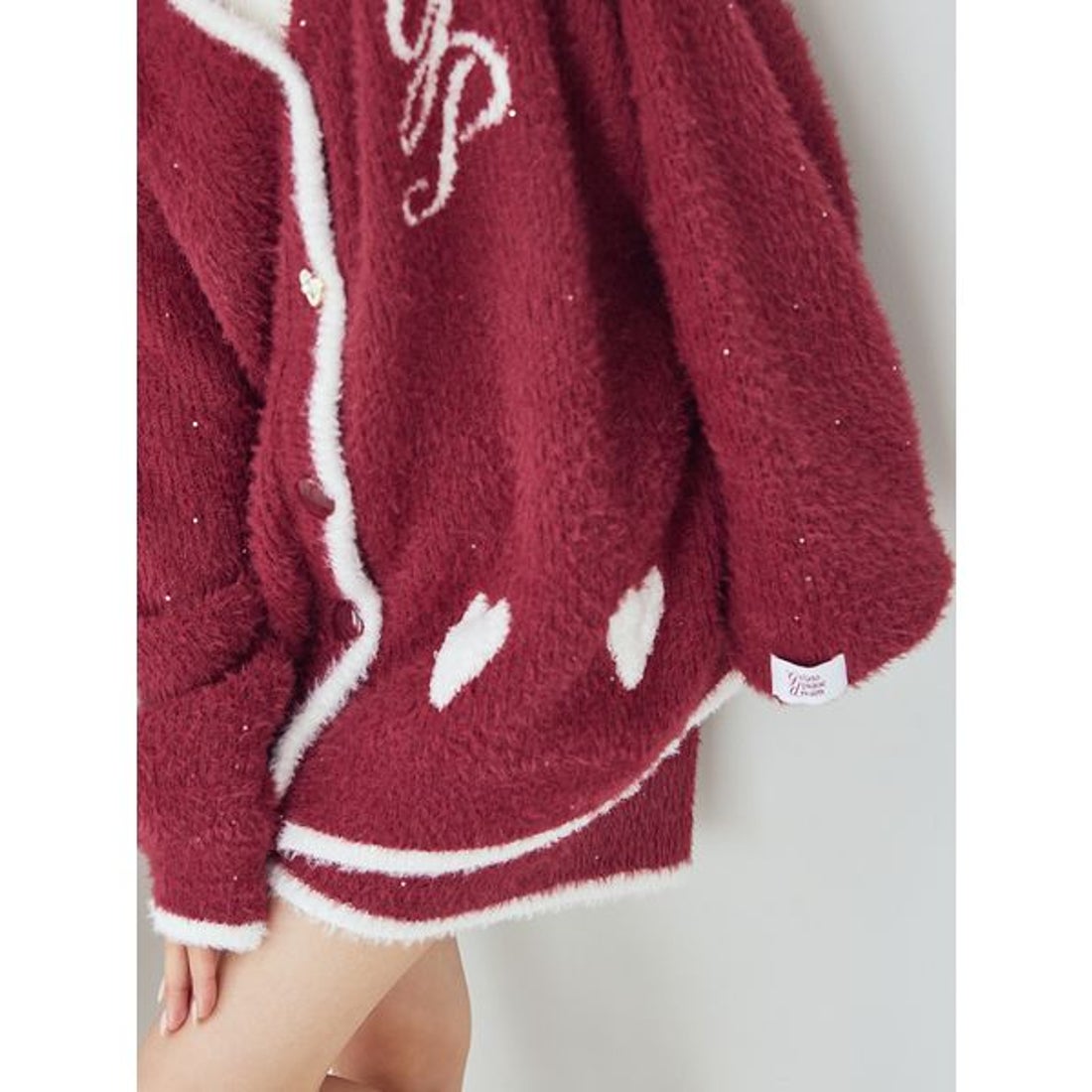 JIN gelato pique カーディガン ピンク【M - L】 ジェラピケ