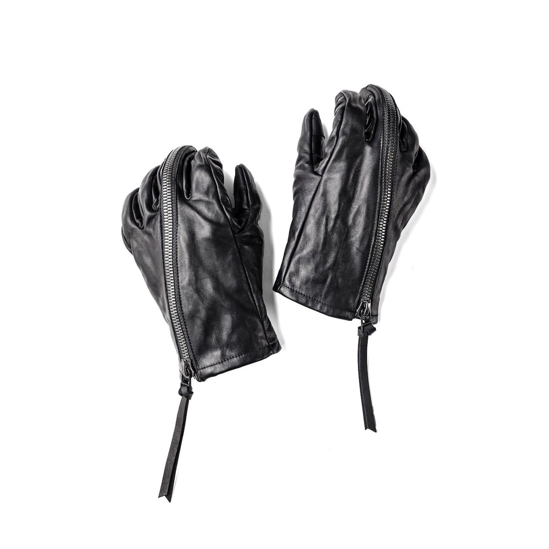 ディーハイゲン D.HYGEN Horse Leather ZIP Gloves （Black） -FASCINATE