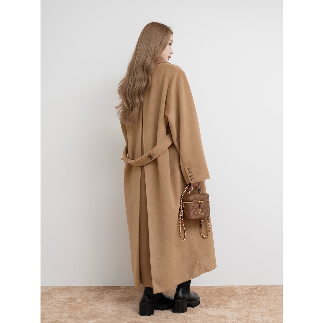 ダーリッチ Darich ダブルロングチェスターコート （グレー