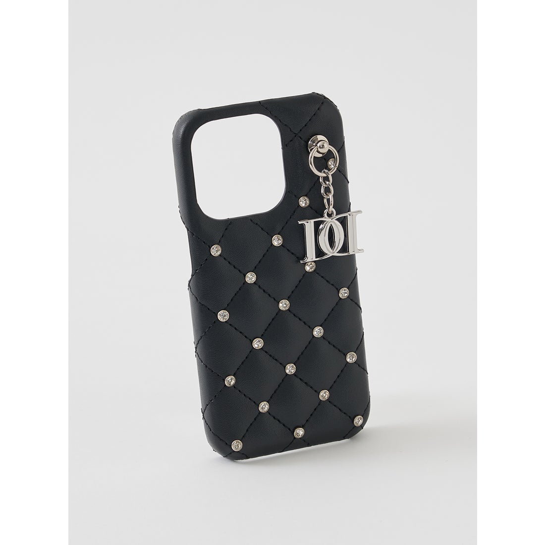 ダーリッチ Darich キルティングビジューDDチャームiPhoneケース