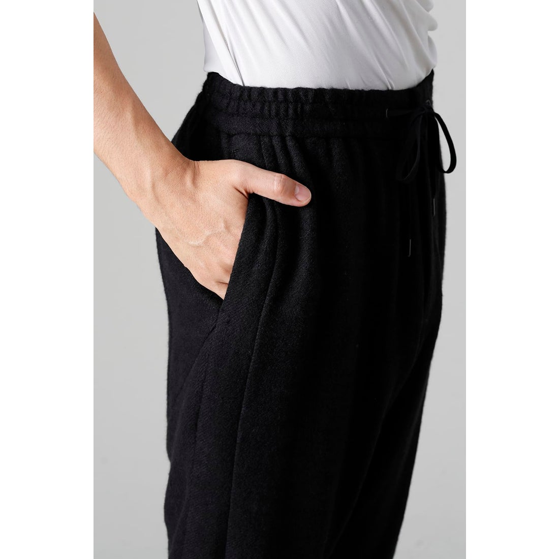 DEVOA Easy pants brushed cashgora linen