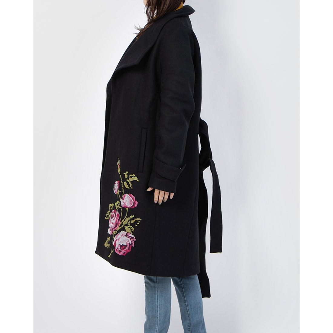 デシグアル Desigual オーバーコート JENSEN （グレー/ブラック