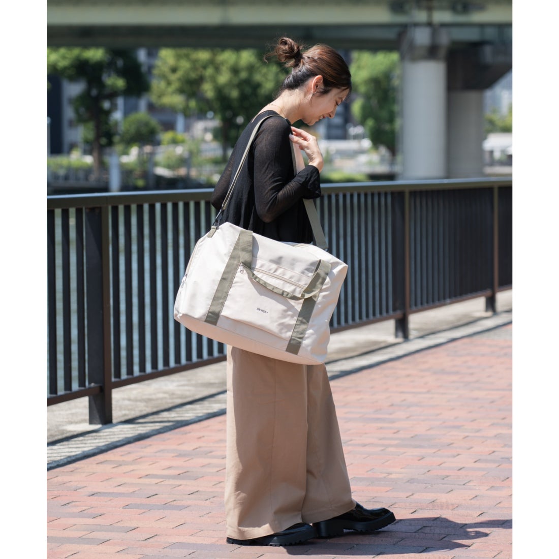 デバイスプラス DEVICE＋ 【折りたたんで収納可能】 3way ボストン