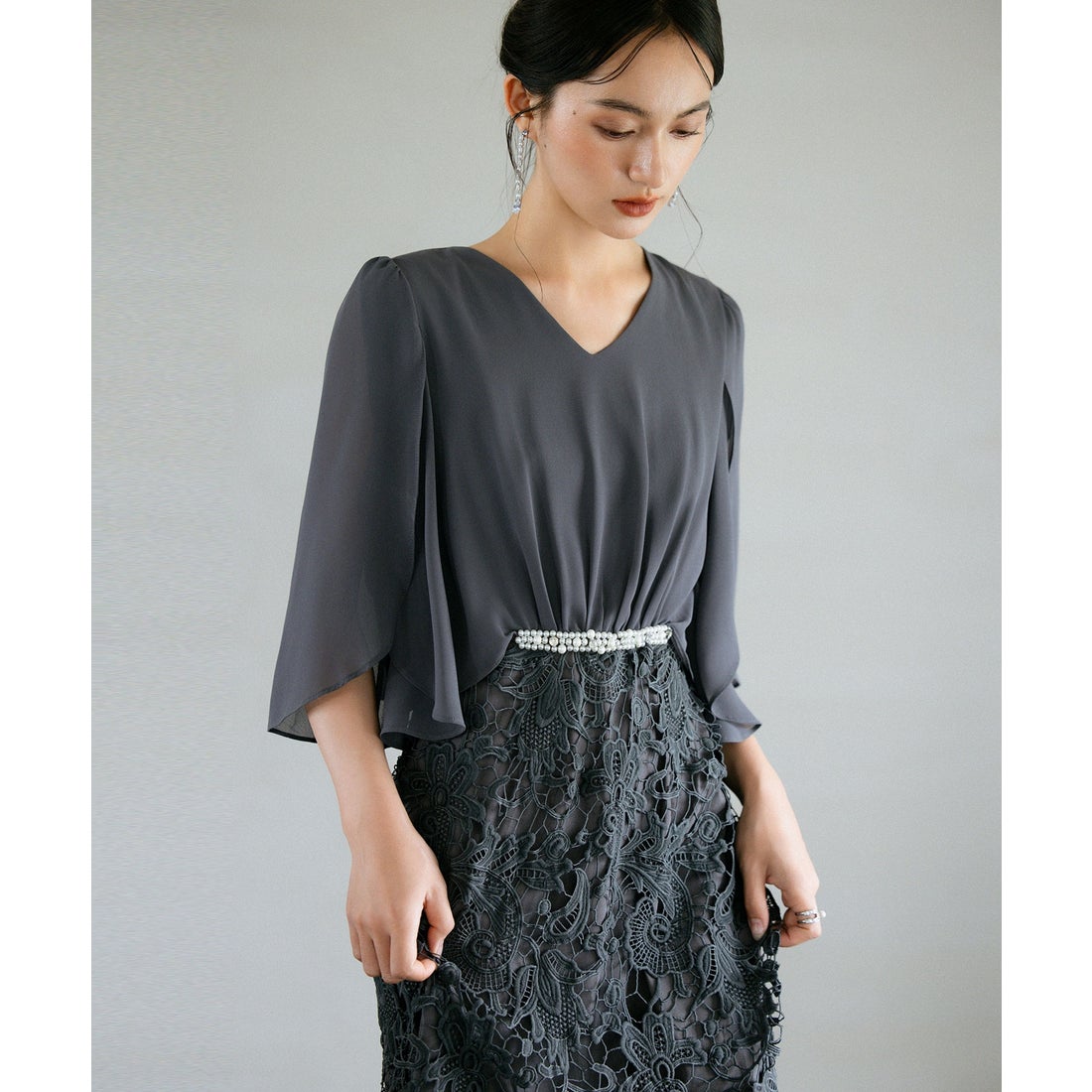 ドレスプラス DRESS+ 結婚式 ワンピース パーティー ドレス お呼ばれ