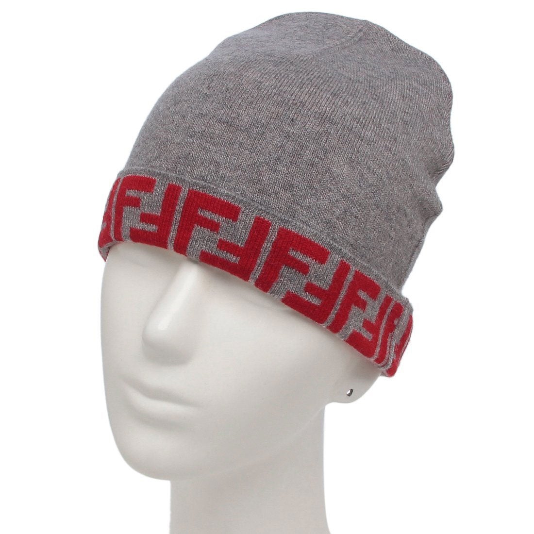 フェンディ FENDI ニット帽 ビーニー レディース ガールズ FF柄 ズッカ