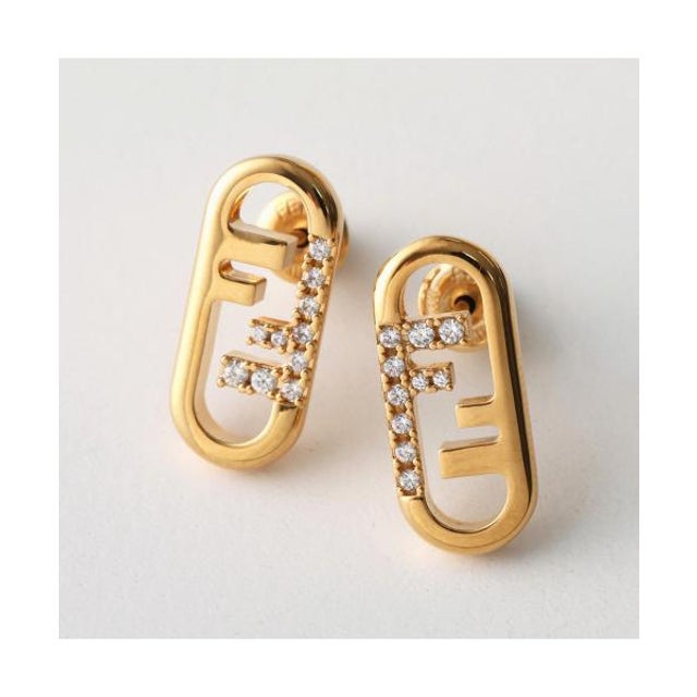 フェンディ FENDI FENDI ピアス OLOCK オーロック 8AL171 ATEP （F089U