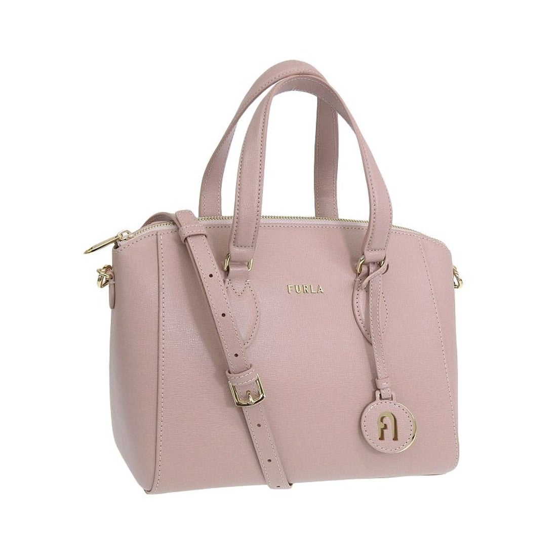 FURLA ハンドバック ベージュピンク フルラ トートバッグ ショルダー