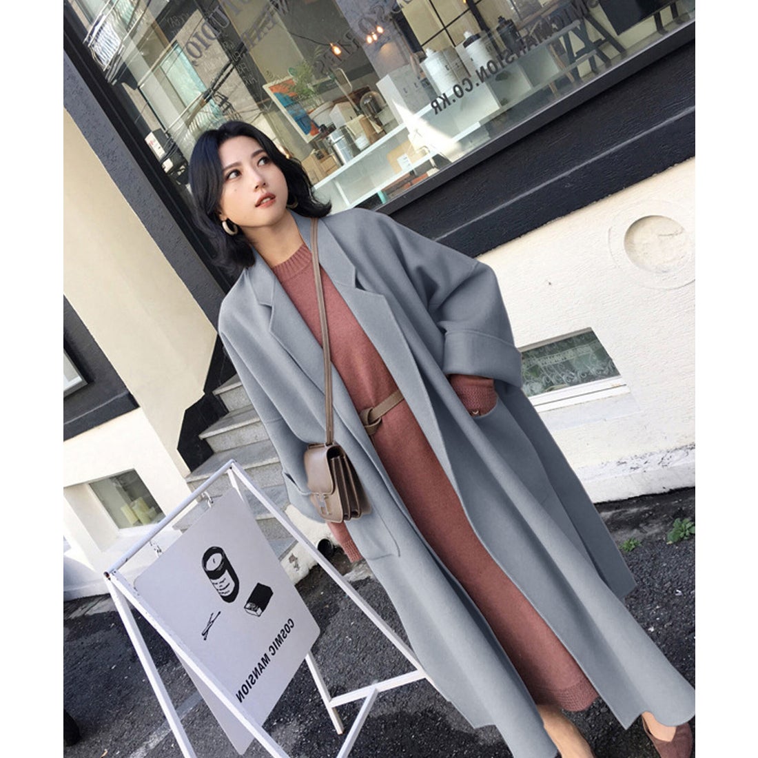 ガーリードール Girly Doll チェスターコート （ブルーグレー