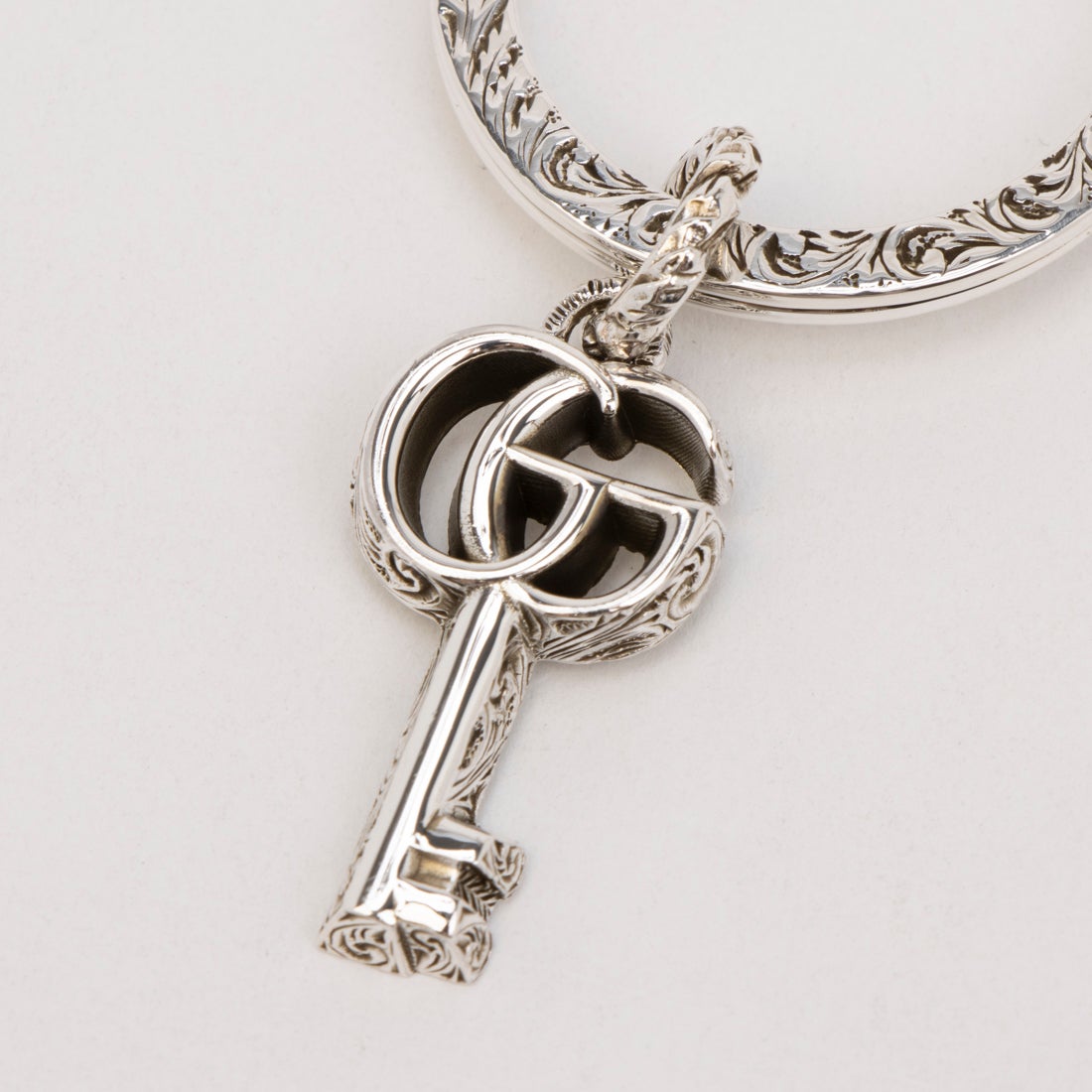 グッチ GUCCI キーリング 627765-J8400 ダブルG ユニセックス （0701