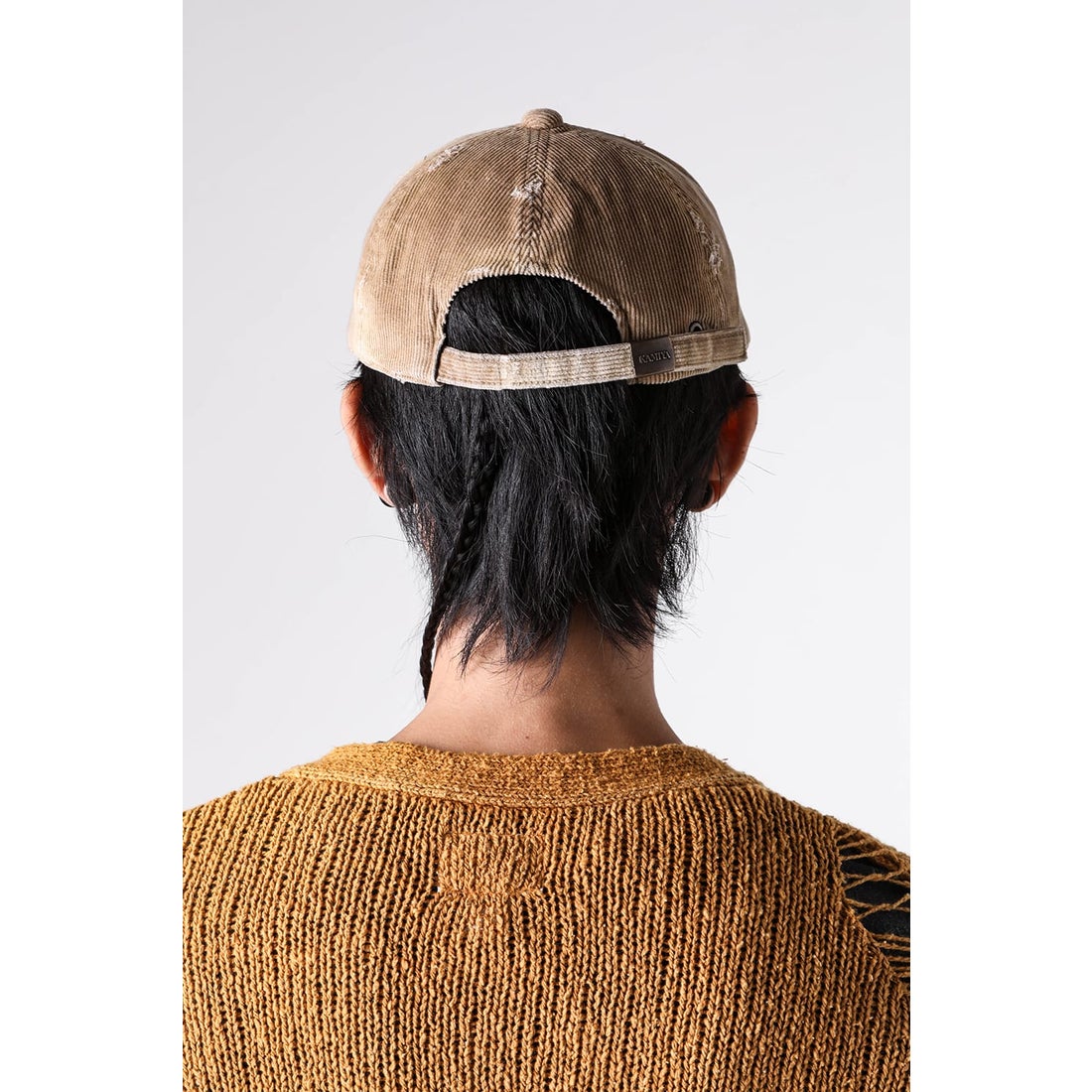 カミヤ KAMIYA CA4LA × KAMIYA K-Wing Distressed Cap （Beige