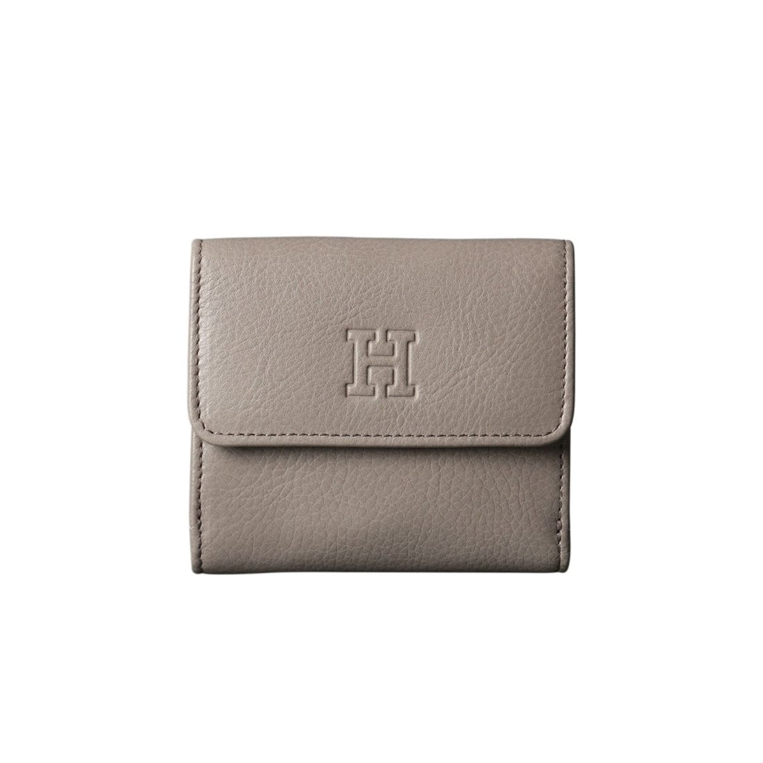 ヒロフ二つ折りサイフベージュ