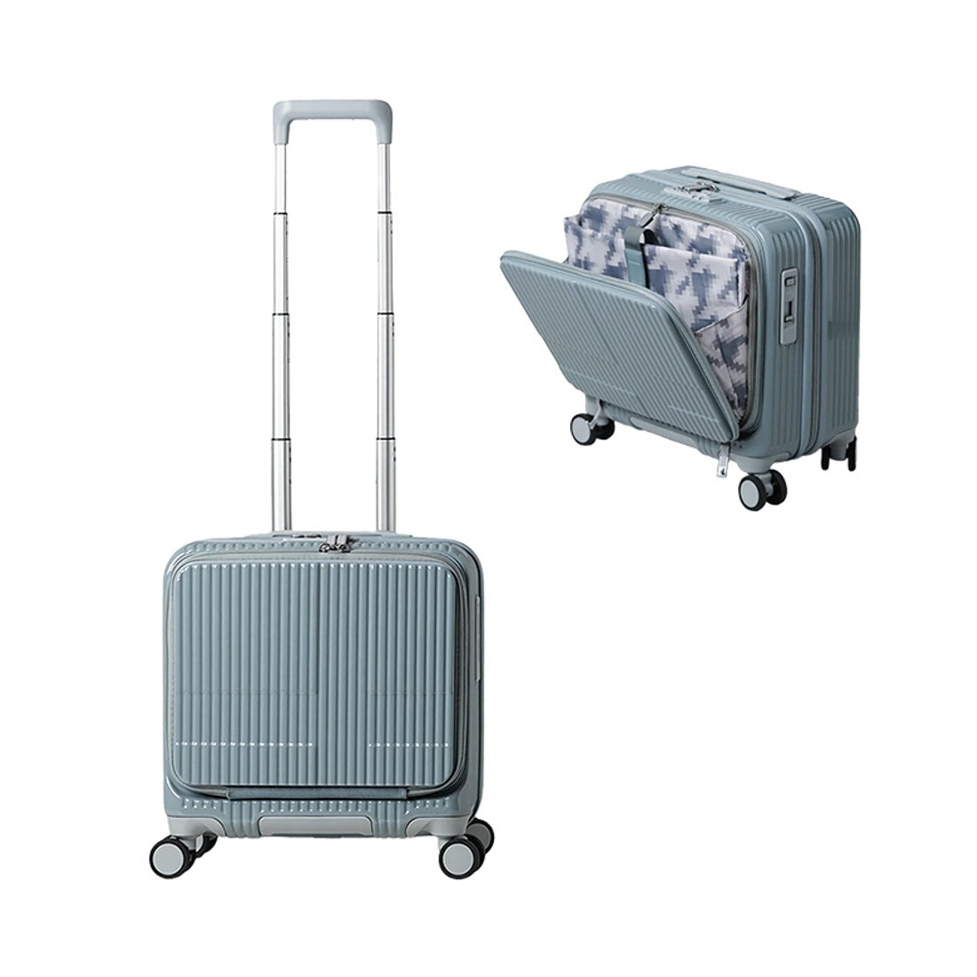 ふう【美品】イノベーター キャリーケース 38L スティールグレー