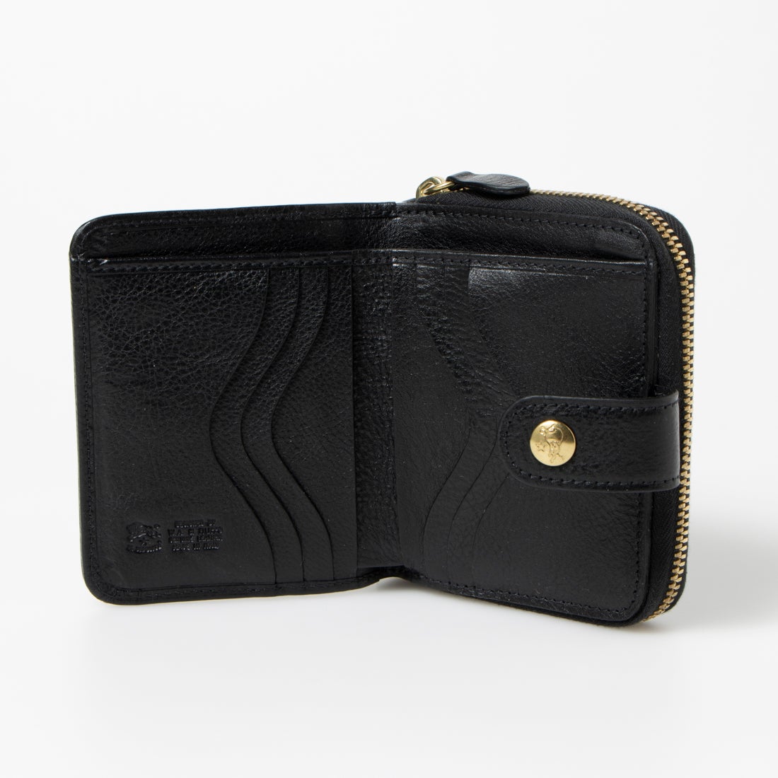 イル ビゾンテ IL BISONTE 2つ折り財布 （NERO） -ファッション通販