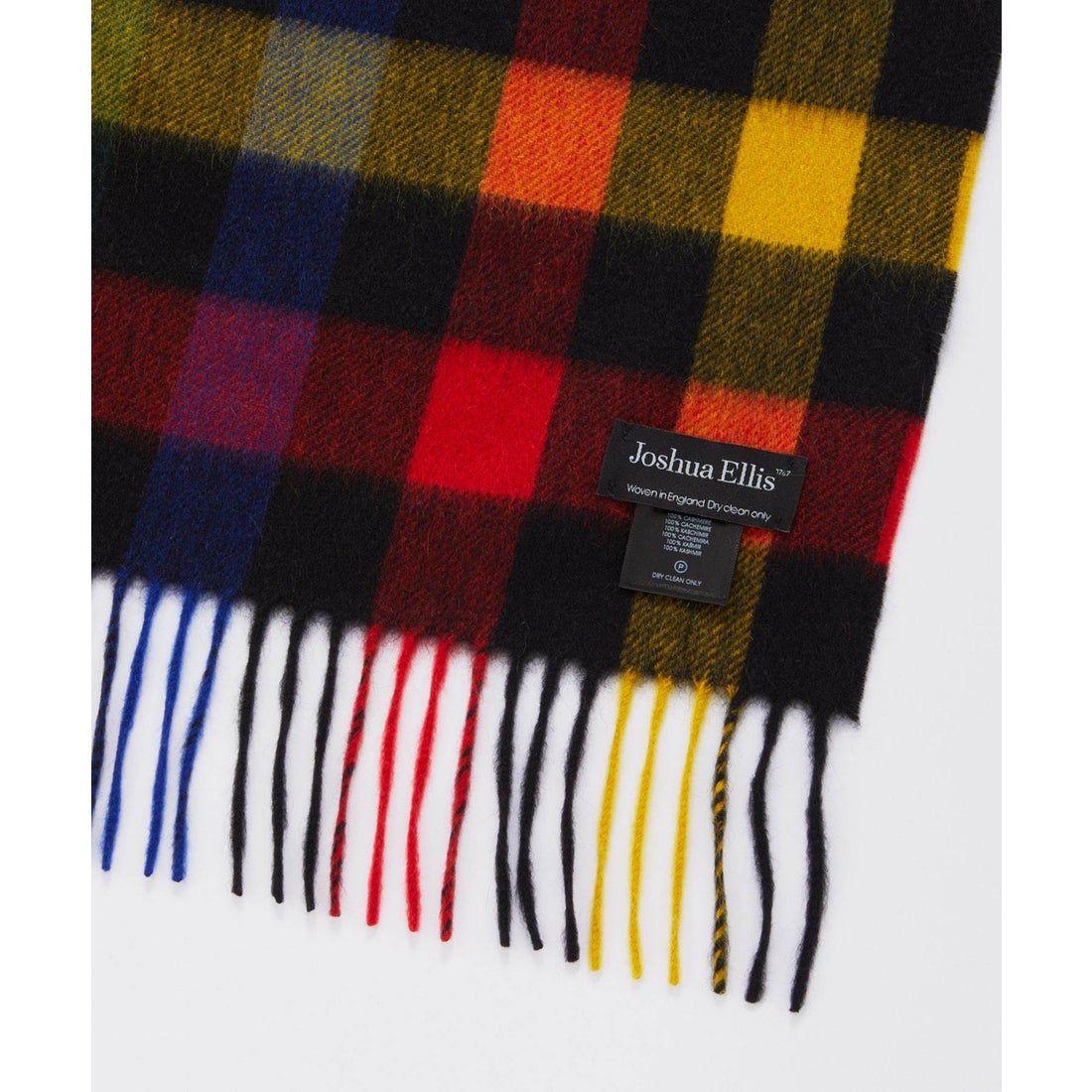 ジョシュアエリス Joshua Ellis マフラー メンズ レディース 70×190