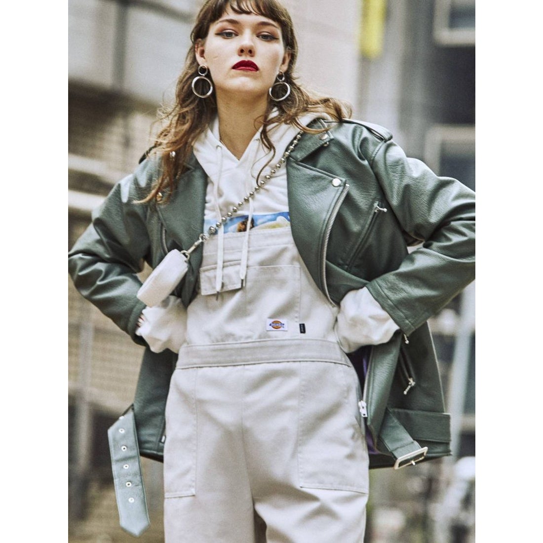 jouetie オーバーライダースジャケット（ブラック） -靴＆ファッション