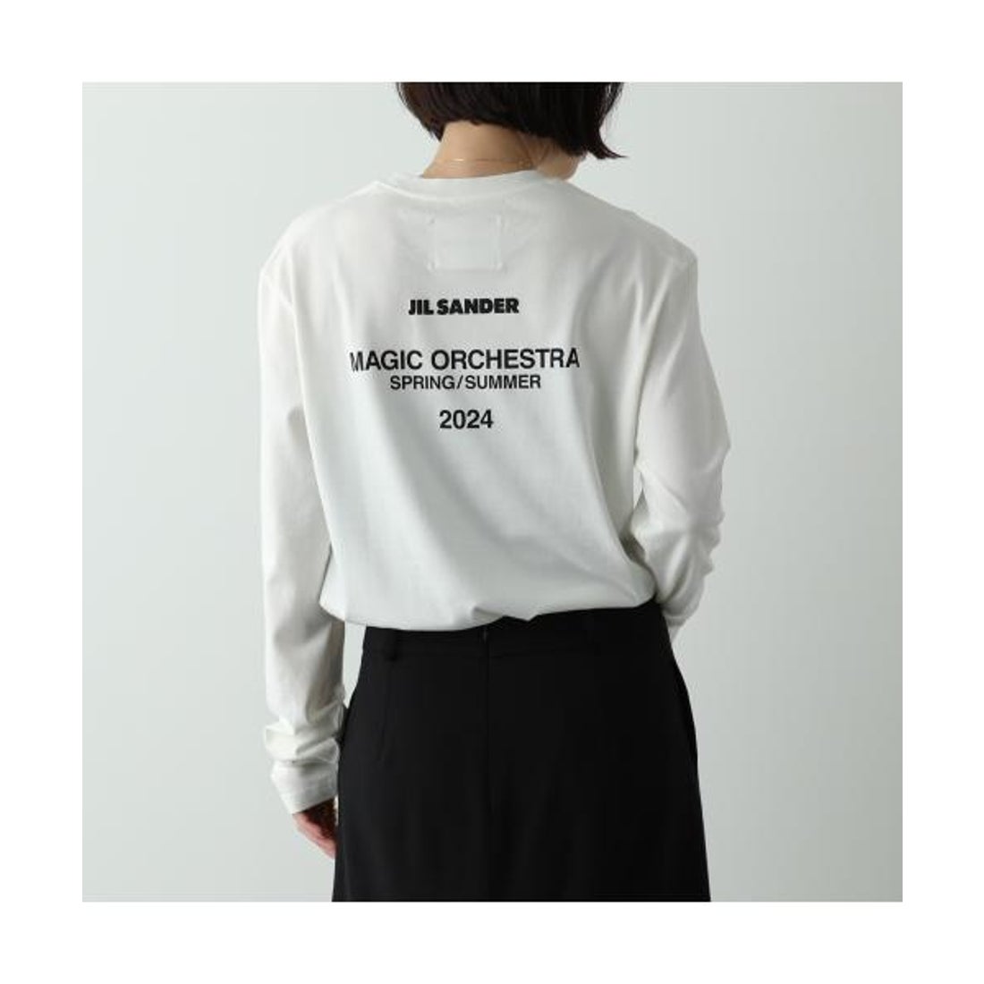 ジルサンダー Jil Sander JIL SANDER Tシャツ J22GC0172 J46219 長袖