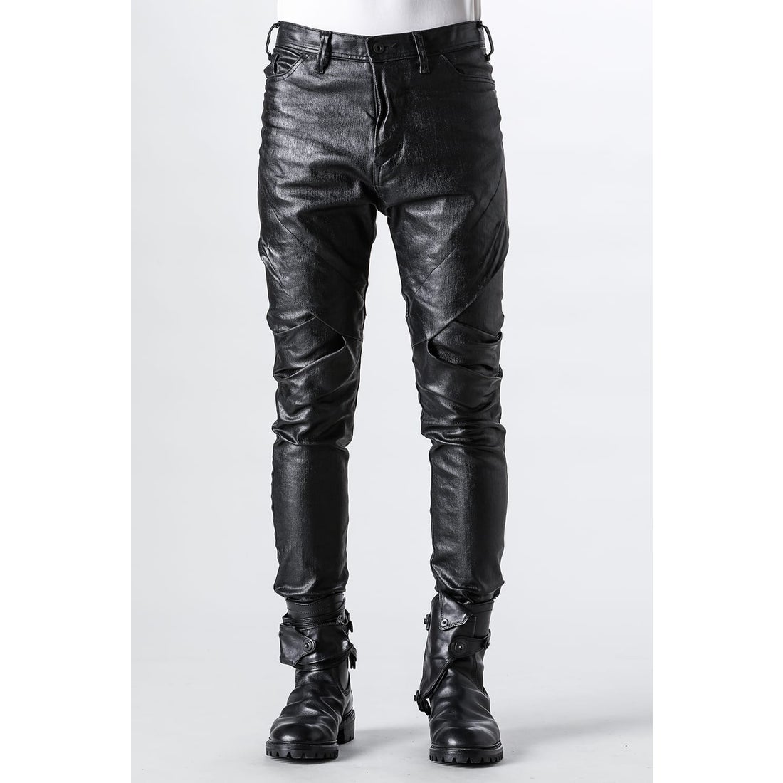 julius 717pam17 デニムラップパンツ