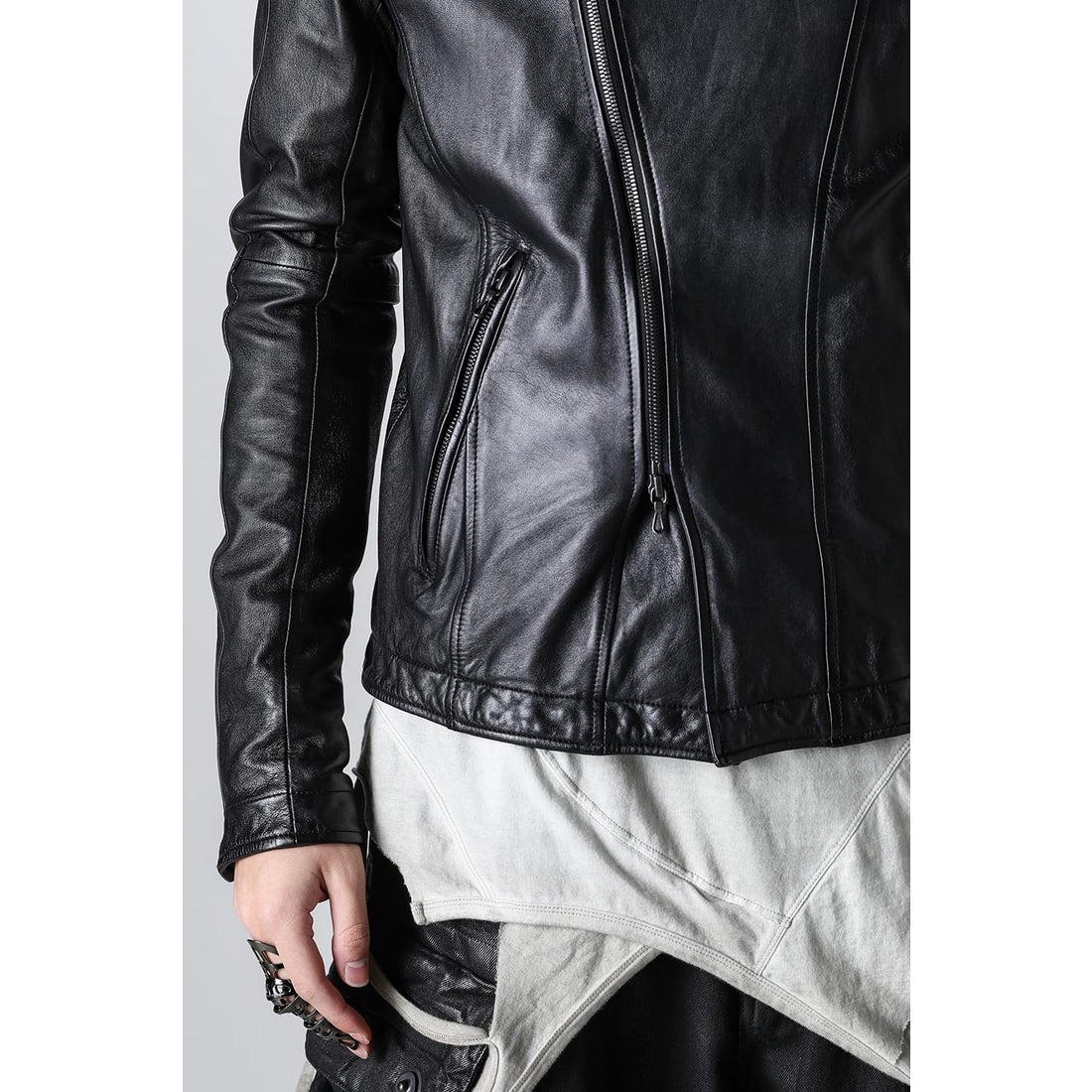 JULIUS Leather Jacket （Black） - Osaka / Kyoto Stores, Ship