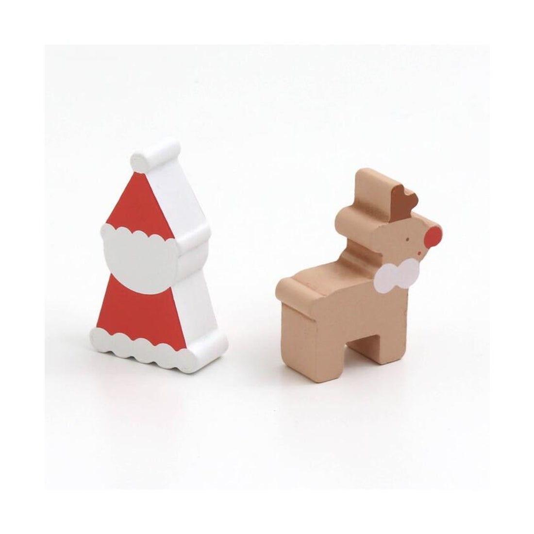 エフオートイボックス F.O.TOY BOX (クリスマス)積み木オブジェ サンタ