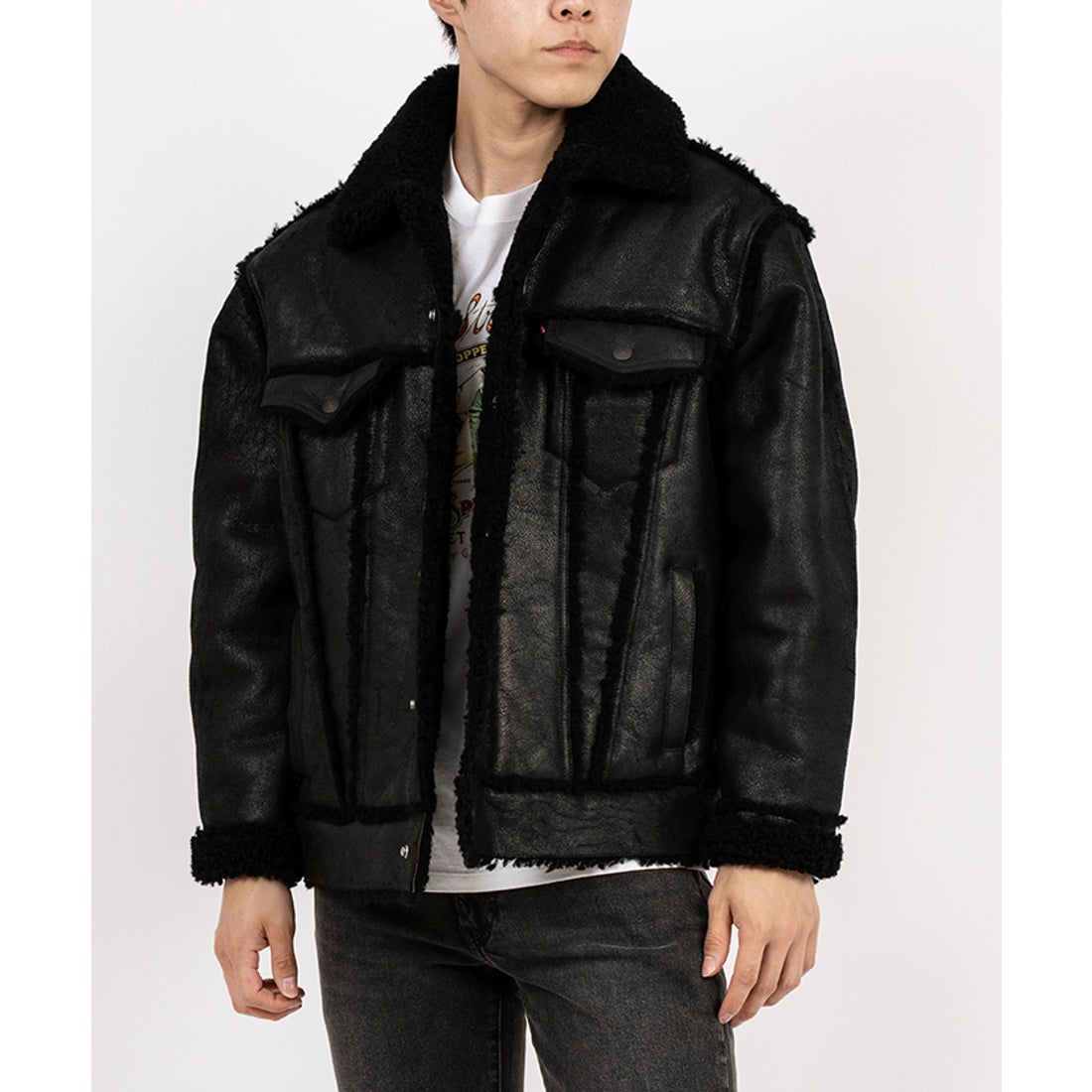 リーバイス LEVI'S リーバイス / LEVI'S(R)SHEARLING TRUCKER GOLIATH