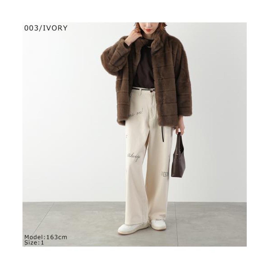 ル・メランジュ Le Melange Le Melange チノパンツ 8523507 コットン