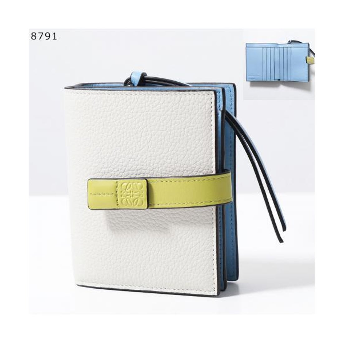 ロエベ LOEWE LOEWE 二つ折り財布 COMPACT ZIP C660Z41X （8468/PAPER