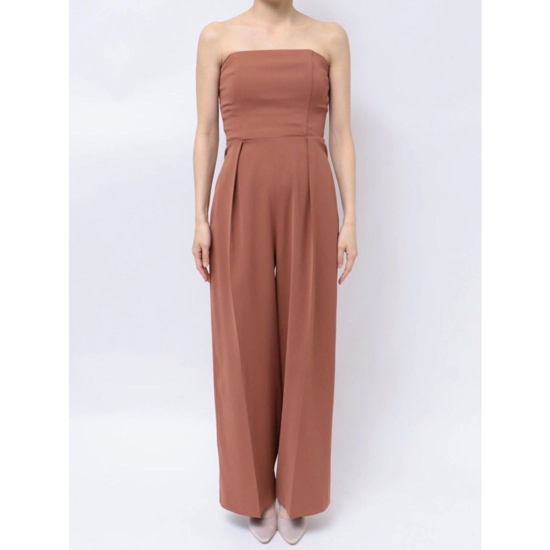 ラグナムーン LAGUNAMOON LADYチュールカラーベアパンツドレス